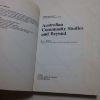 Picture of Australian Community Studies and Beyond (Studies in Society series)