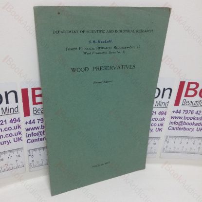Picture of Department of Scientific and Industrial Research: Wood Preserves (Forest Products Research Records, No. 17)
