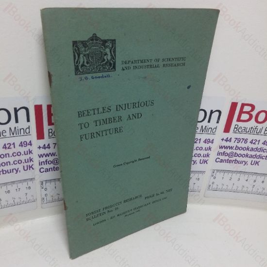 Picture of Department of Scientific and Industrial Research: Beetles Injurious to Timber and Furniture (Forest Products Research Bulletin,  No. 19)