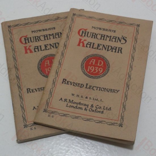 Picture of Mowbray's Churchman's Kalendar, Revised Lectionary, 1938; Mowbray's Churchman's Kalendar, Revised Lectionary, 1939 (Two Volumes)