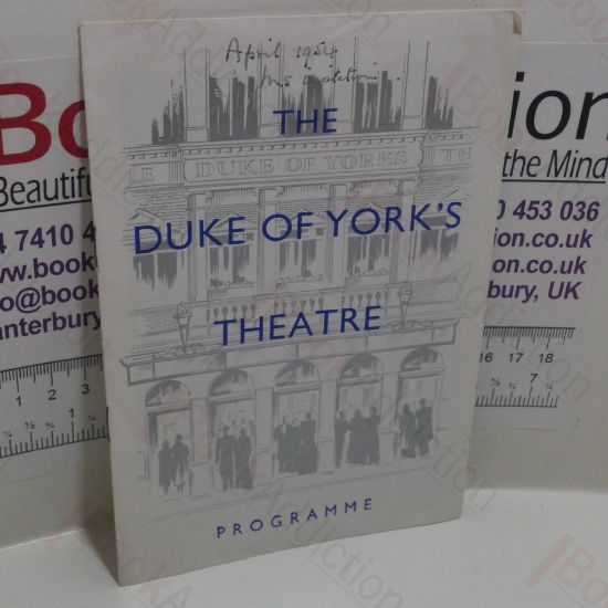 Picture of The Confidential Clerk by T S Eliot : Duke of York's Theatre Programme, April 1954