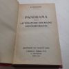 Picture of Panorama de la Litterature Roumaine Contemporaine