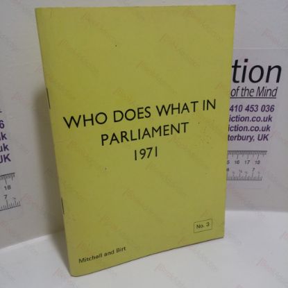Picture of Who Does What in Parliament, 1971