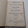 Picture of A Selection from the New Version of the Psalms for the Use of Churches of Saint Mary, Newington, Surrey