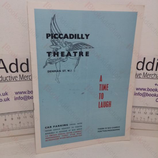 Picture of A Time to Laugh (Theatre Programme, Piccadilly Theatre, London, 1962)
