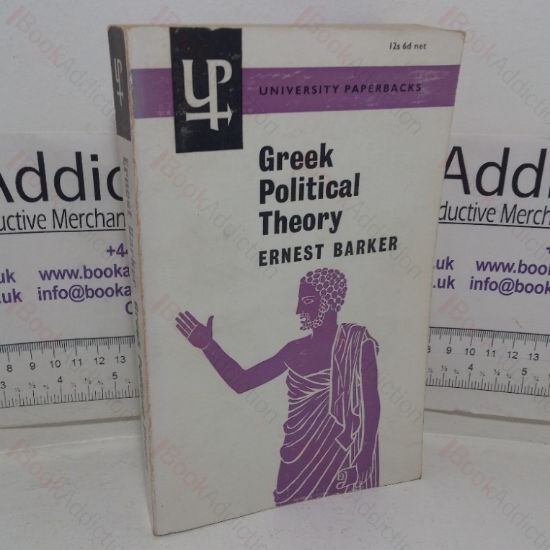 Picture of Greek Political Theory: Plato and His Predecessors