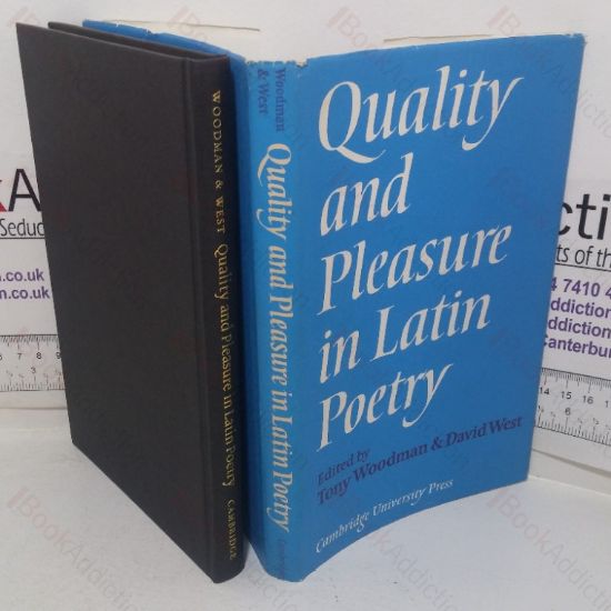 Picture of Quality and Pleasure in Latin Poetry