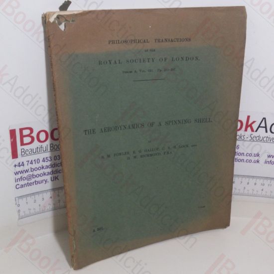 Picture of The Aerodynamics of a Spinning Shell (Philosophical Transactions of the Royal Society of London; Series A, Volume 221)