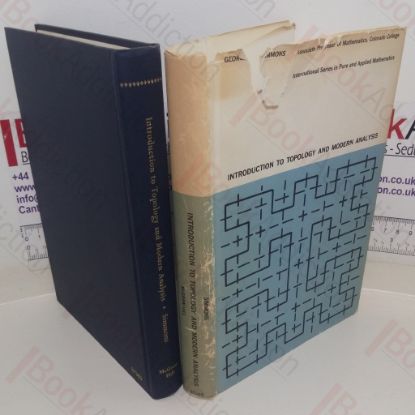 Picture of Introduction to Topology and Modern Analysis (International Series in Pure and Applied Mathematics)
