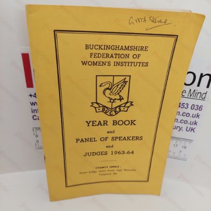 Picture of Year Book and Panel of Speakers and Judges, 1963-64