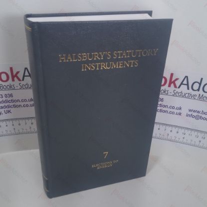Picture of Halsbury's Statutory Instruments : Volume 7 - Elections; Employment; Energy