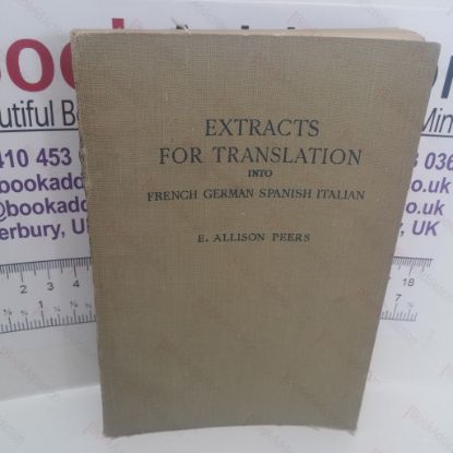 Picture of Extracts for Translation Into French, German, Spanish or Italian