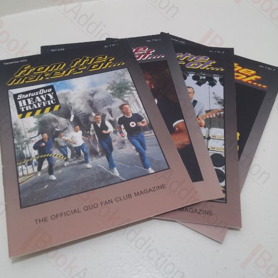 Picture of From the Makers Of, The Official Quo Fan Club Magazine (Vol 7, Issues 1-4, 2002-03)