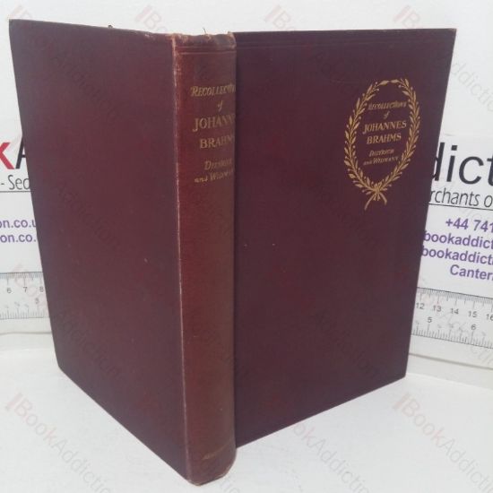 Picture of Recollections of Johannes Brahms