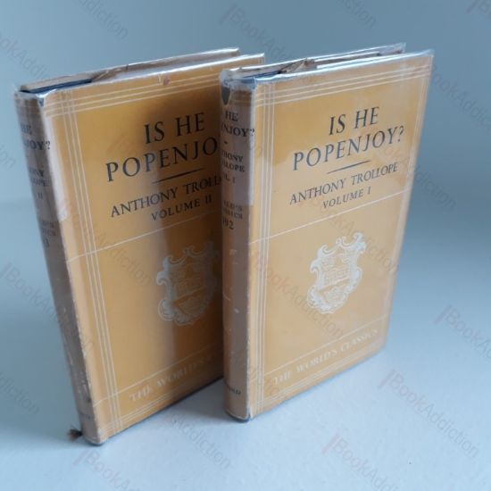 Picture of Is He Popenjoy? (Volumes I and II) (World's Classics Series, Nos. 492 and 493)