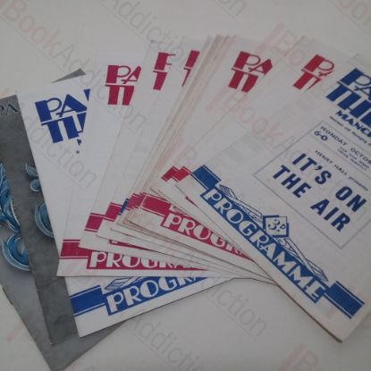 Picture of Selection of Programmes for Performances at the Palace Theatre, Manchester from the late 1940s and early 1950s