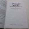 Picture of Specialist Indexes for Family Historians