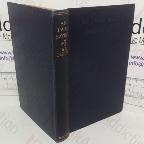 Picture of As I Was Saying: A Book of Essays