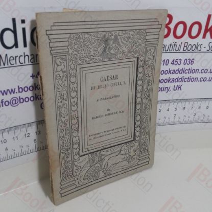 Picture of Caesar De Bello Civili, I : A Translation