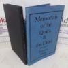 Picture of Memorials of the Quick and the Dead (Signed)