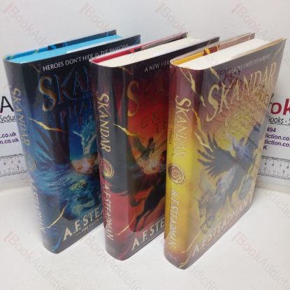 Picture of Skandar and the Unicorn Thief; Skandar and the Chaos Trials; Skandar and the Phantom Rider (All three volumes Signed Firsts) (Three Volumes)