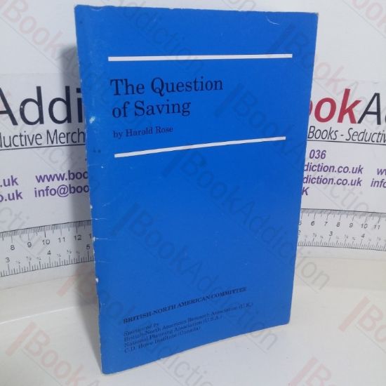 Picture of The Question of Saving