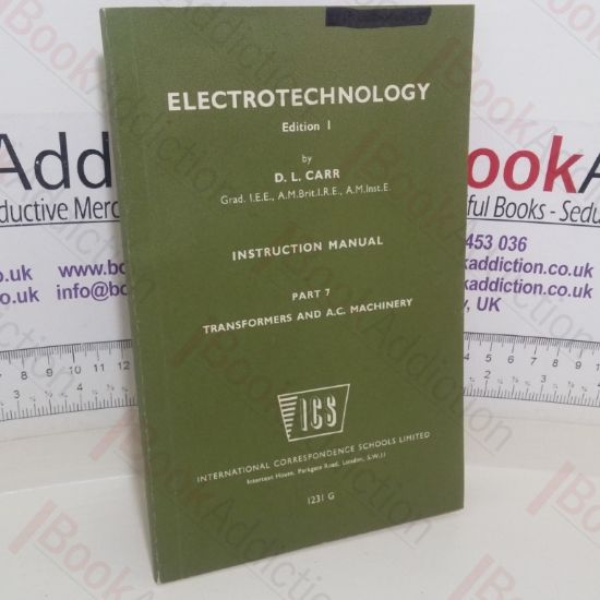 Picture of Electrotechnology: Edition 1 (Part 7, Transformers and  A C Machinery)