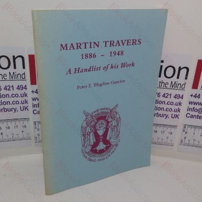 Picture of Martin Travers, 1886-1948: A Handlist of his Work