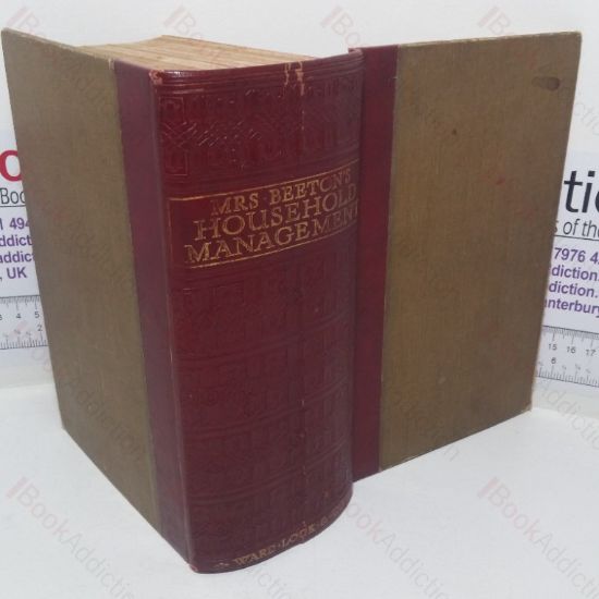 Picture of Mrs Beeton's Household Management: A Complete Cookery Book with Sections on Household Work, Servant's Duties, Labour Saving, Carving and Trussing, Table Decoration, the Art of 'Using Up', the Home Doctor, etc