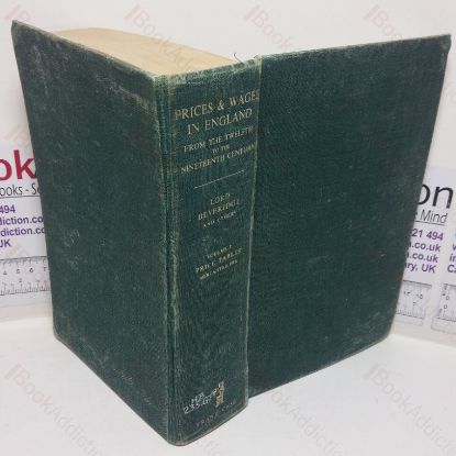 Picture of Prices and Wages in England from the Twelfth to the Nineteenth Century, Volume I -  Price Tables , Mercantile Era