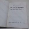 Picture of The Theory of Matrices in Numerical Analysis