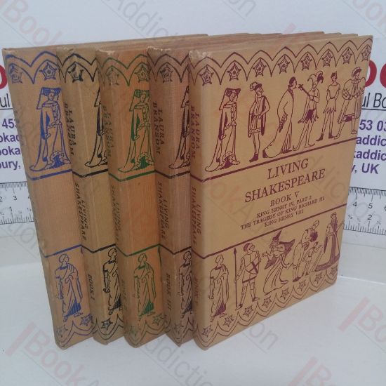 Picture of Living Shakespeare, Books I-V (Five Volumes) (Signed and Inscribed)