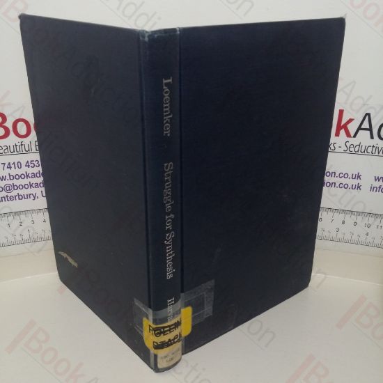 Picture of Struggle for Synthesis: The Seventeenth Century Background of Leibniz's Synthesis of Order and Freedom