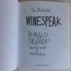 Picture of The Illustrated Winespeak : Ronald Searle's Wicked World of Winetasting