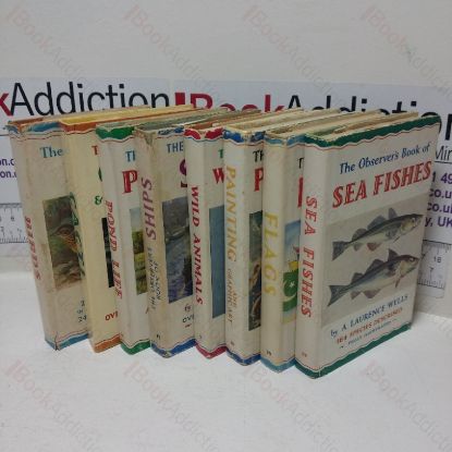 Picture of Observer's Book of Ships; Birds; Cacti and Other Succulents; Pond Life; Wild Animals of the British Isles; Painting and Graphic Art; Flags; Sea Fishes (Observer's Pocket Book Series Collection, Eight Volumes)
