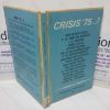 Picture of Crisis '75?  (Institute of Economic Affairs Occasional Paper Special, No. 43)