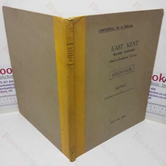 Picture of East Kent Water Supplies: Hydro-geological Survey, Report