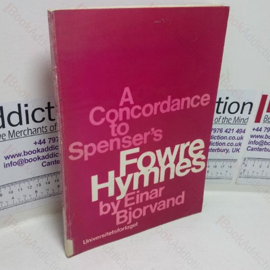 Picture of A Concordance to Spenser's Fowre Hymnes