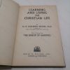 Picture of Learning and Living the Christian Life