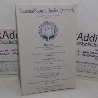 Picture of National Security Studies Quarterly (Summer 1999, Volume V, Issue 3)