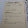 Picture of Political Studies, Volumes XXII to XXIV, 1974-1976 (Journal of the Political Studies Association) (12 issues)
