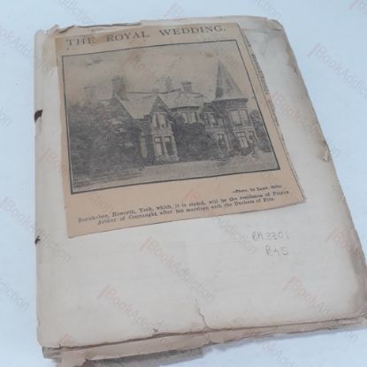Picture of Scrap Book Containing Ecletic Collection of Newspaper Cuttings  Relating to Harrogate and the Surrounding Area, 1909-1937