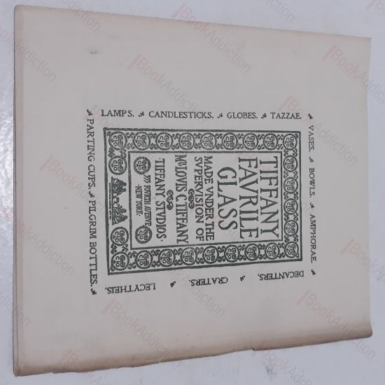 Picture of Tiffany Favrile Glass, Made under the Supervision of Mr Louis C Tiffany