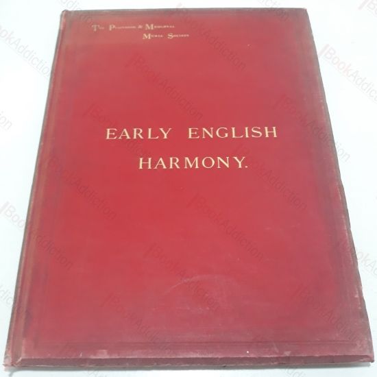 Picture of Early English Harmony from the 10th to the 15th Century (Volume 1 : Facsimiles)