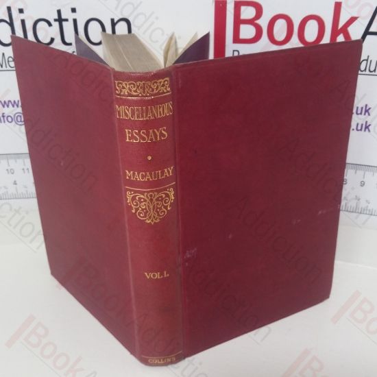 Picture of Miscellaneous Essays (Volume 1)