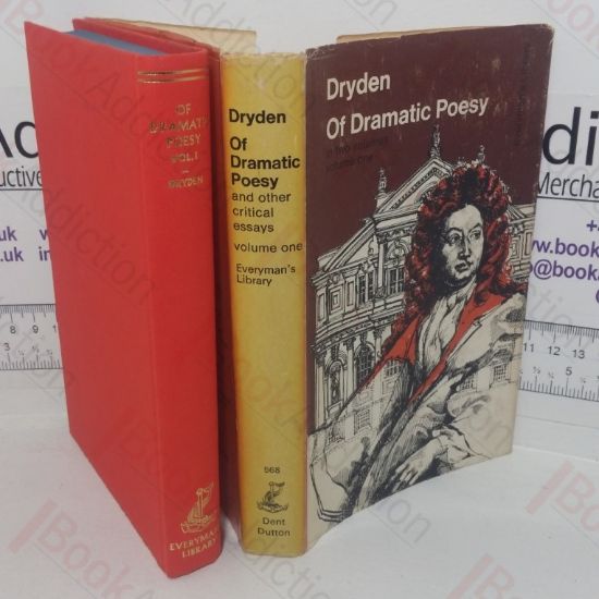 Picture of Of Dramatic Poesy and Other Critical Essays (Volume I) (Everyman's Library, No. 568)
