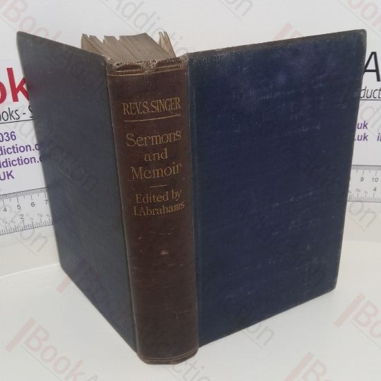 Picture of The Literary Remains of Rev Simeon Singer : Sermons