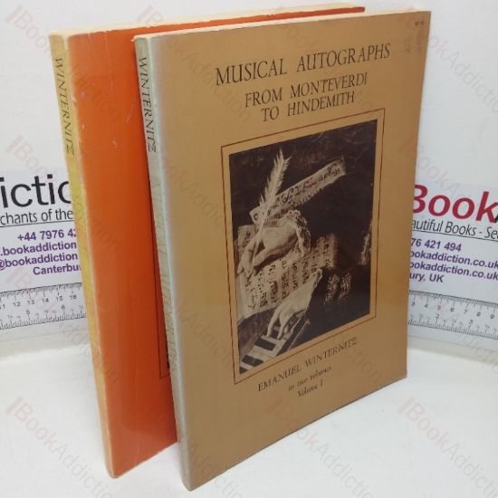 Picture of Musical Autographs from Montverdi to Hindemith, Volumes I & II