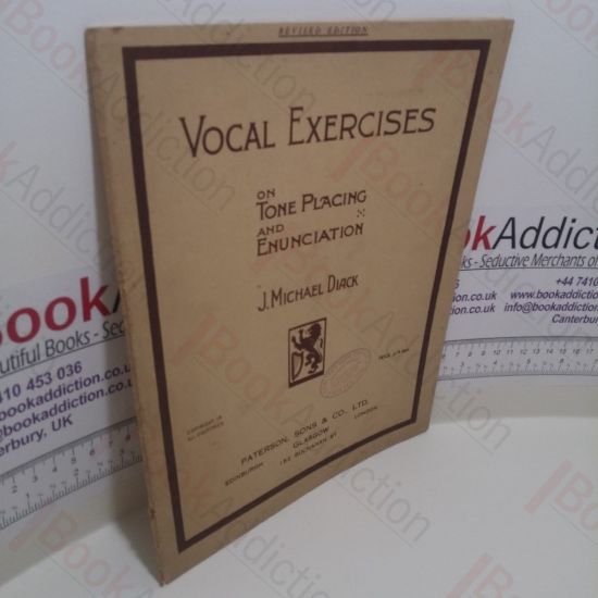 Picture of Vocal Exercises on Tone Placing and Enunication