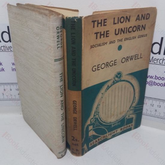 Picture of The Lion and the Unicorn: Socialism and the English Genius (Searchlight Books, No. 1)